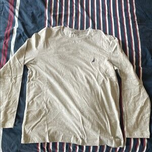 Men's Gray Long Sleeve Shirt